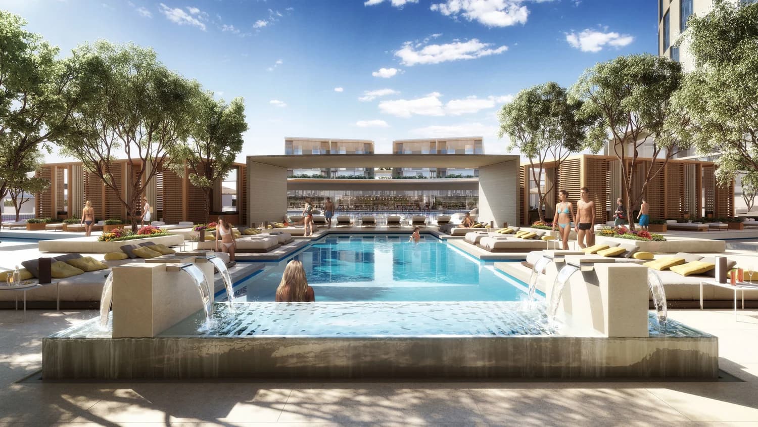 VIP pool.