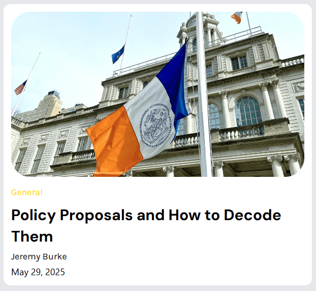 Published post: policy proposals.