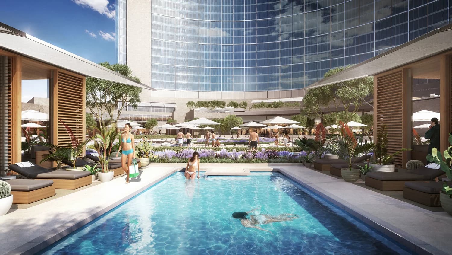 Main pool.